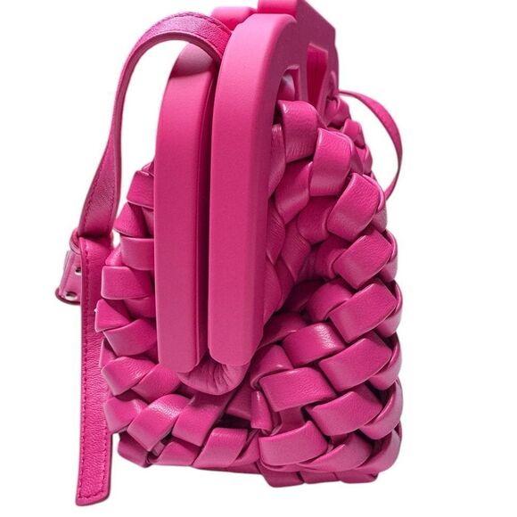 NWT Bottega Veneta Mini Point Leather Crossbody - Picture 2 of 5